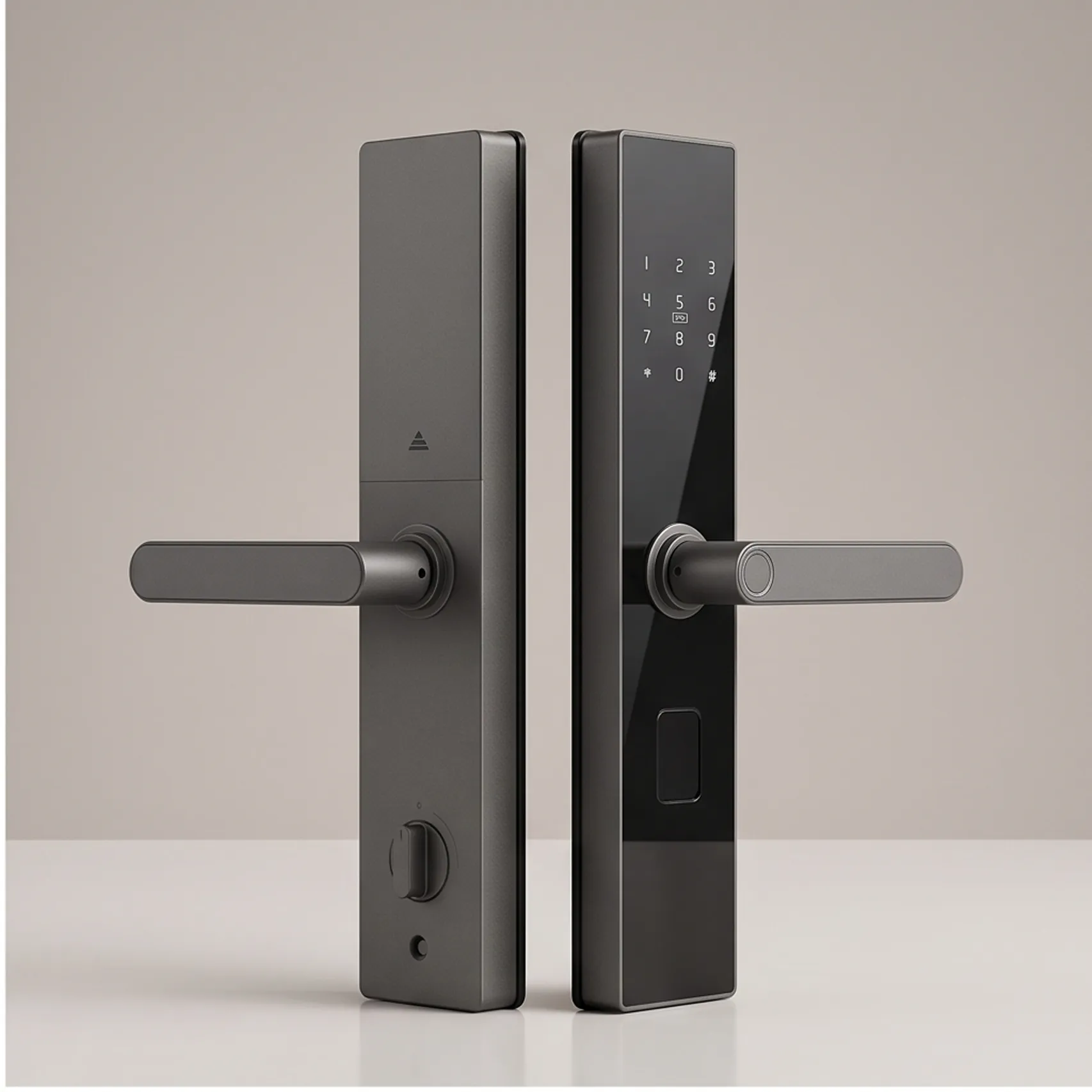 ჭკვიანი საკეტი F18 Premium Handle Smart Lock - 2
